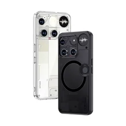 Magnetic Wireless Charging Armor Magsafe Case For Nothing Phone 3 2 1 2 Plus 3a Pro Military Shockproof Back Cover