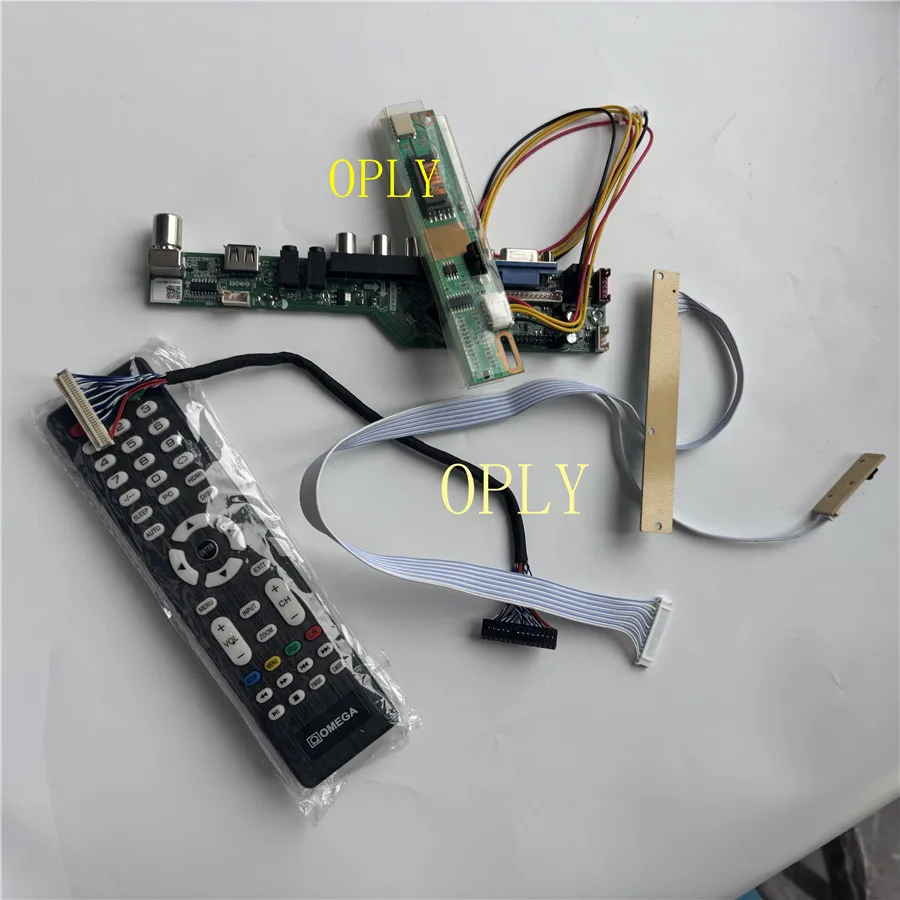 TV controller board AV VGA for QD15TL07 B154EW04 V.B B154EW04 V9 1280X800 15