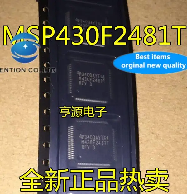 

5 шт. 100% оригинальный новый микроконтроллер MSP430F2481TPMR M430F2481T MSP430F2481T