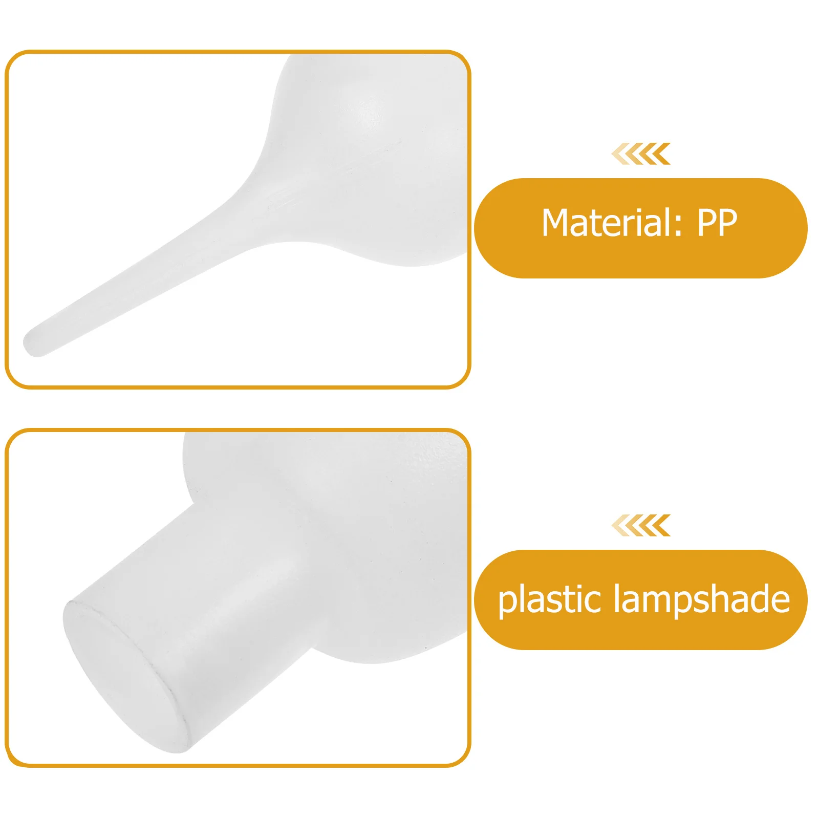 

Lampshade G4 Plastic Lamp Shade Cover Replacement for Indoor Floor Lamp Bedside Light Accessories Plastic Lampshade