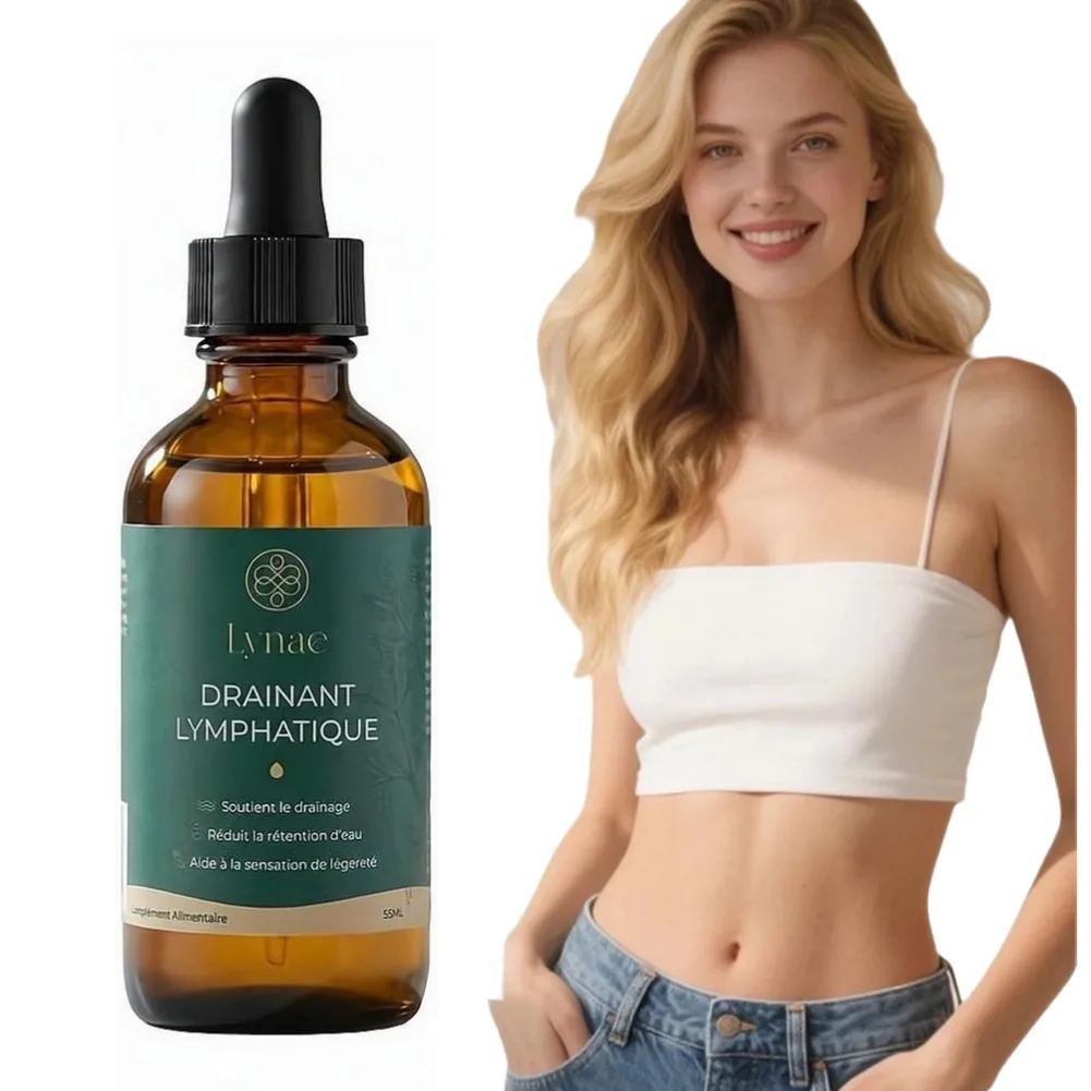 Perfect 59ml Lymphatic Drainage Drops Serum For Daily Body care ,Toxin Reduce,Improve Swelling Natural Herbal Ampoule Body Care