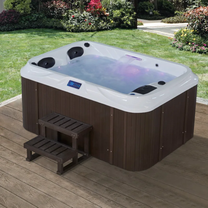 Jacuzzi Colorful Lights Bubble Villa B & B Hotel Hot Spring Tourist Area Bubble Pool