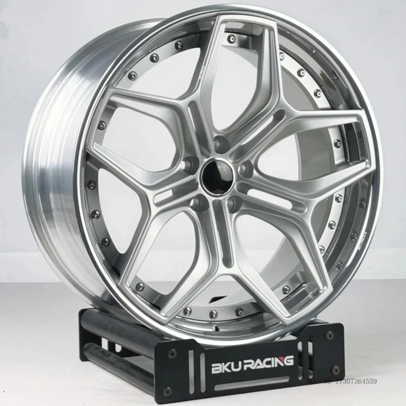 Rines Forjados de 2 Piezas 5X120.65 para Chevrolet Corvette C10 Chevelle Impala Chevy Camaro, Rines de Aleación de 18 y 20 Pulgadas