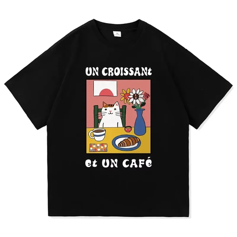 French Cafe Cat T S…