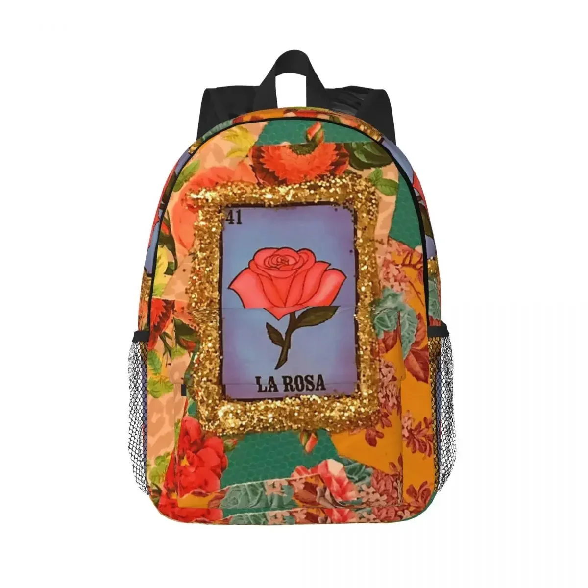 

Красочный рюкзак с мексиканскими карточками лотории, Лидер продаж, рюкзак большой емкости для мальчиков и девочек, сумки на плечо для мужчин и женщин, школьная сумка