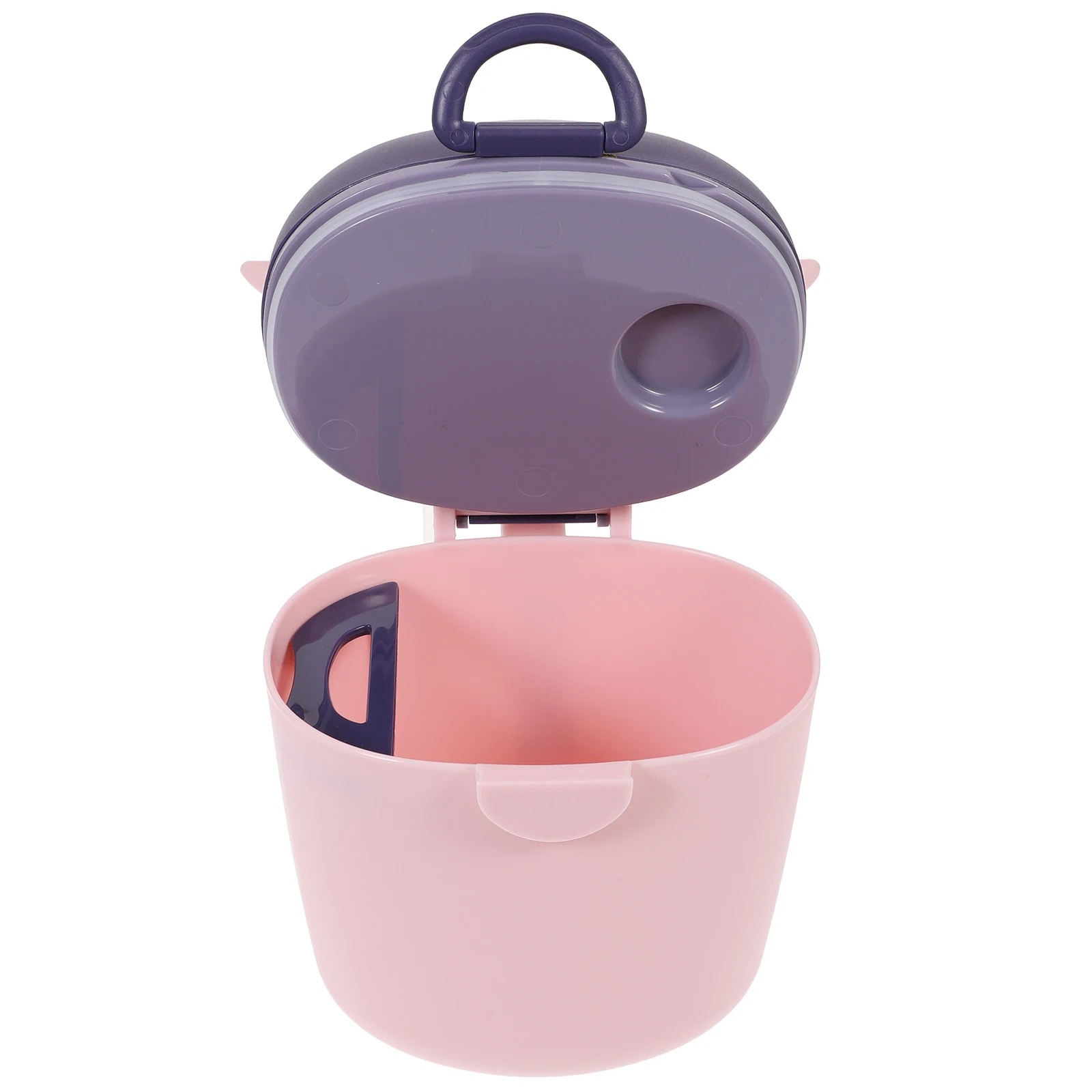 

Cute Milk Powder Container Decorative Formula Dispenser Baby Food Storage Box Safe Travel Case PP Large Capacity