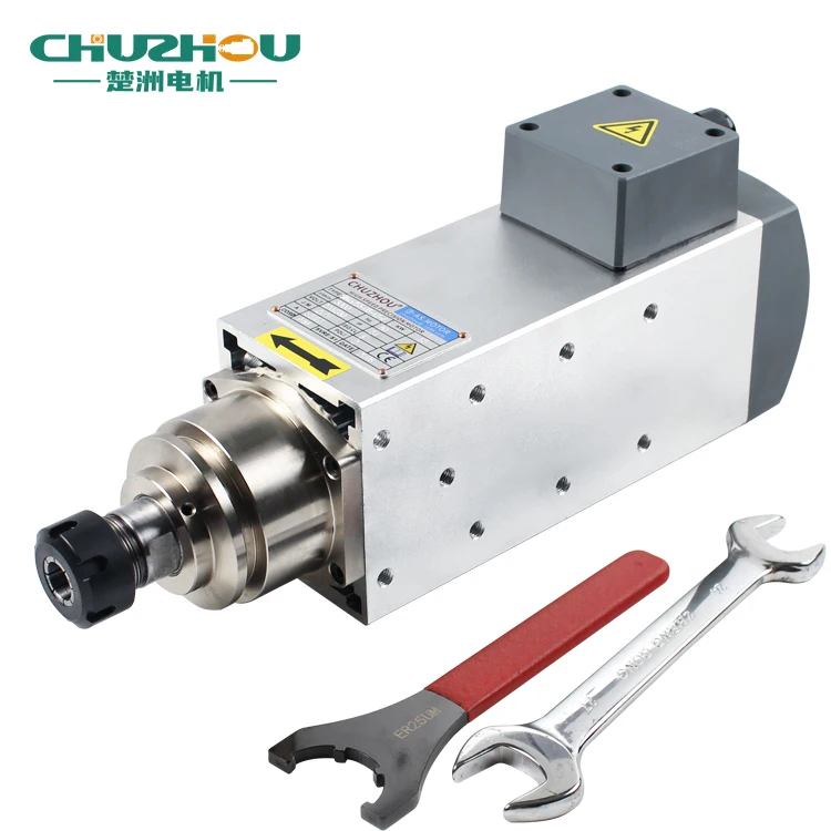 

CNC Lathe Machine Woodworking Drilling Spindle With 1.5kw 3000rpm