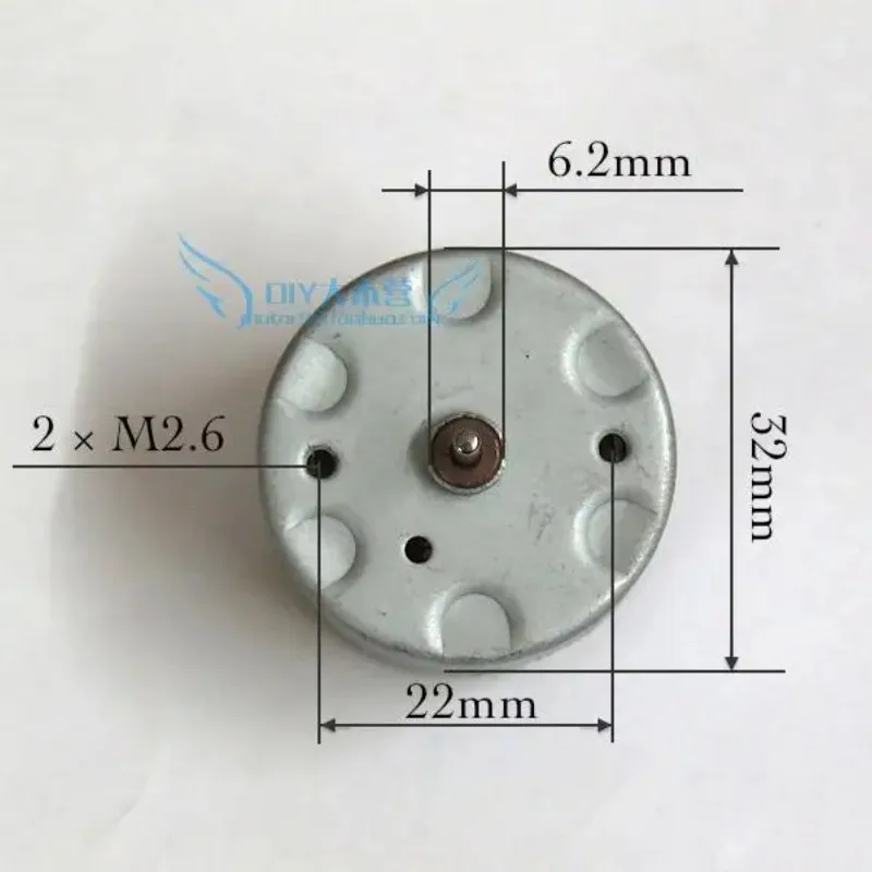 500TB CD VCD DVD Stirring Cup DC Motor 4.5v 5V 6V 7.2v 9V For Bubble Machine Water Meter Alarm Lamp Scent Dispenser Motor