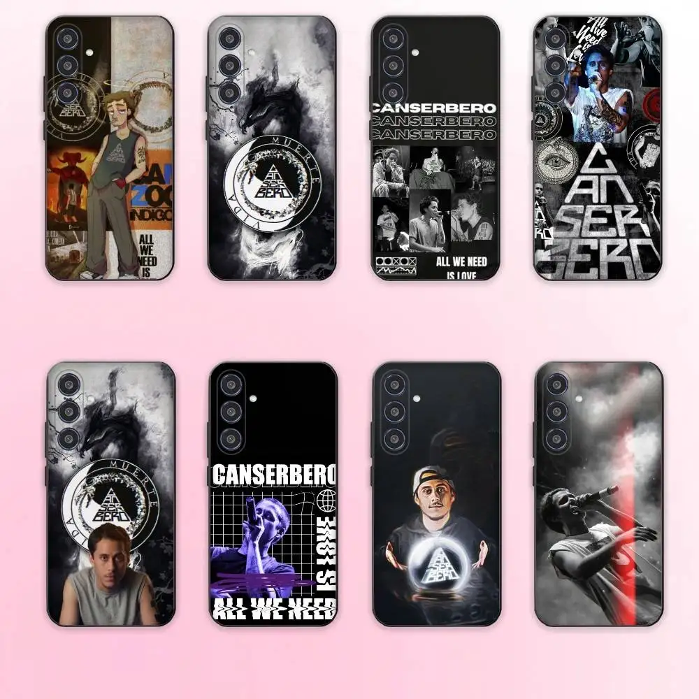 

Residente Canserbero Coque Phone Case For Samsung Galaxy A73,A72,A71,A70,A53,A52,A51,Others Soft Black Cover