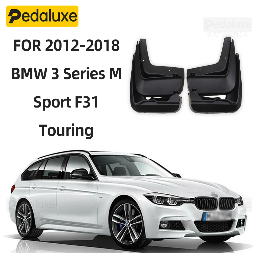 Genuine Splash Guards Mud Flaps FOR 2012-2018 BMW 3 Series M Sport F31 Touring