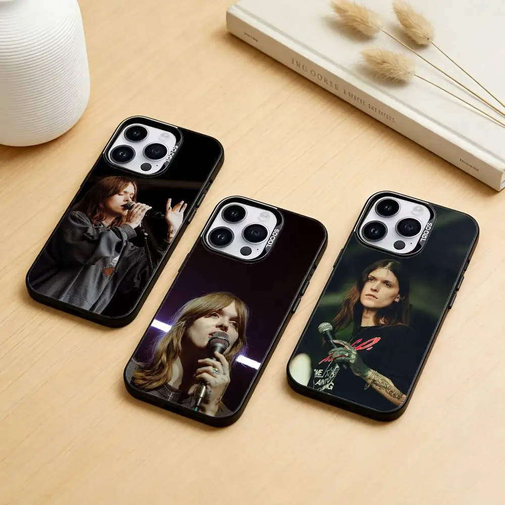 

Ethel Cain Perverts Phone Case For iPhone 17,16,15,14,13,12,11,Pro Max,Plus Candy Silver Cover