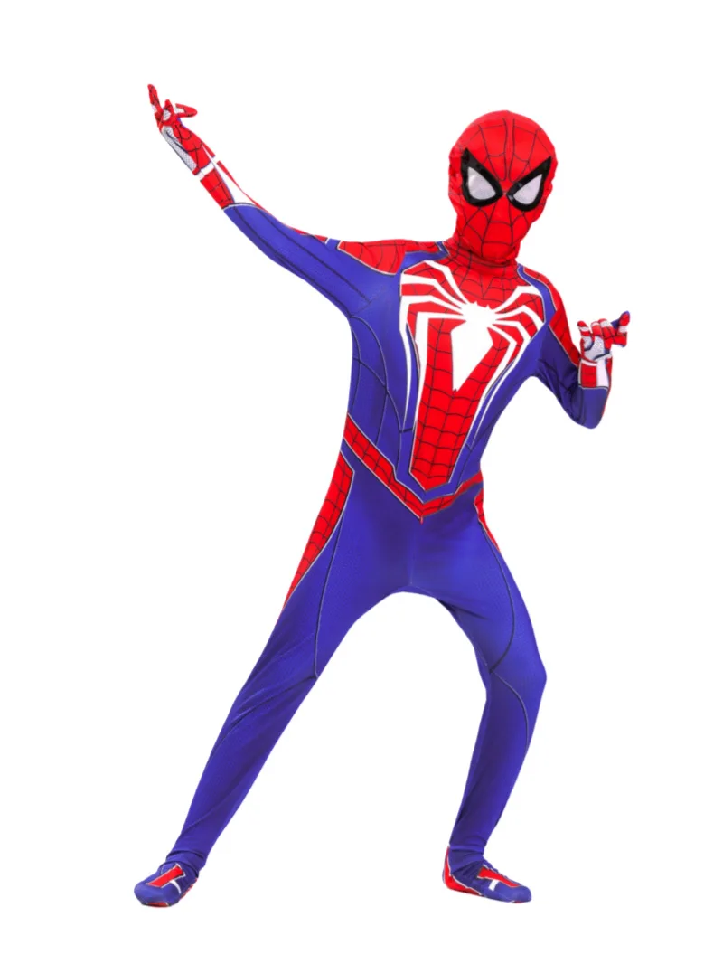 Miles Morales Spider Theme Full Zentai Cosplay Suit Outfit Halloween Party Costume Collectible Holiday Gift For Cos Fans