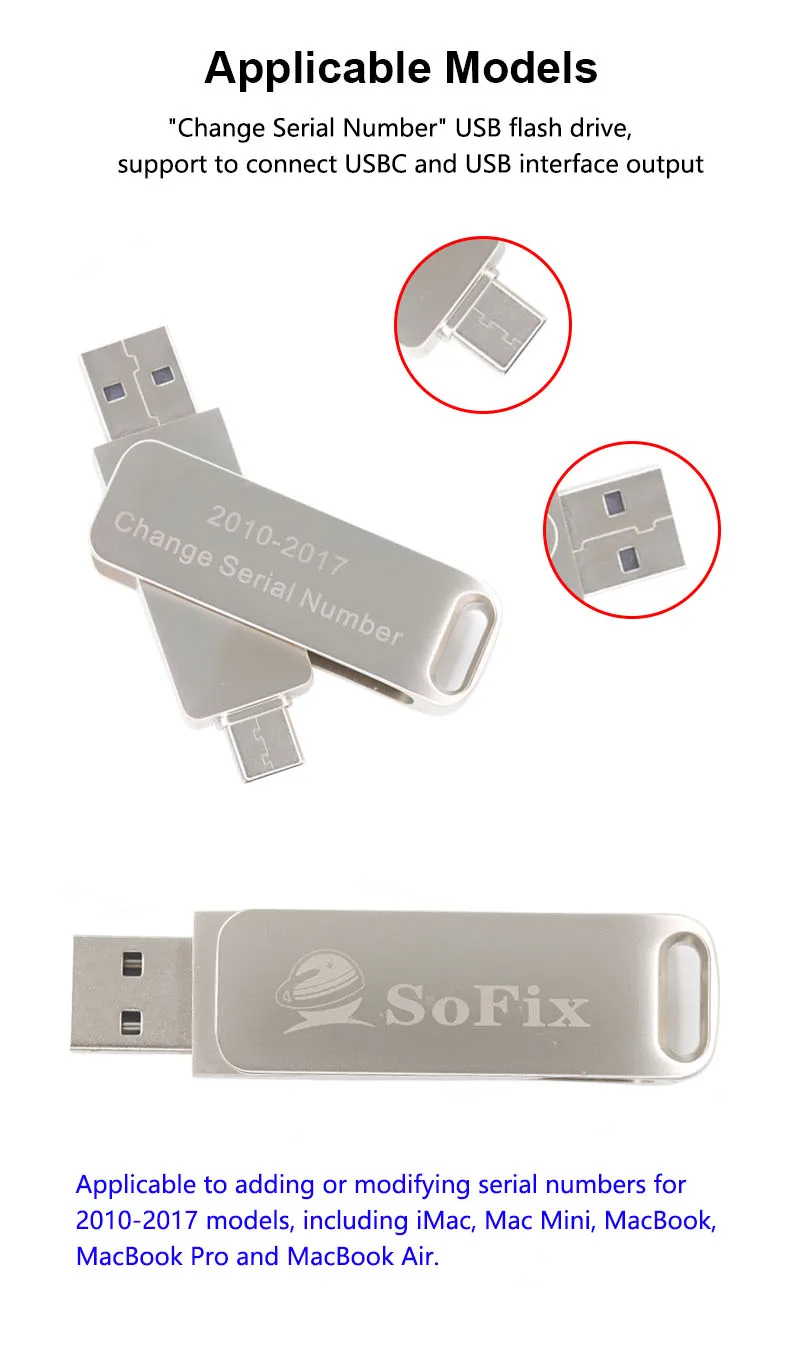 SOFIX U-BOS2 Pro مساعد البيانات لماك بوك 2008 إلى 2024 iMac MacBook Pro Air UEF BIOS قاعدة البيانات أدوات إصلاح النسخ الاحتياطي للقراءة والكتابة