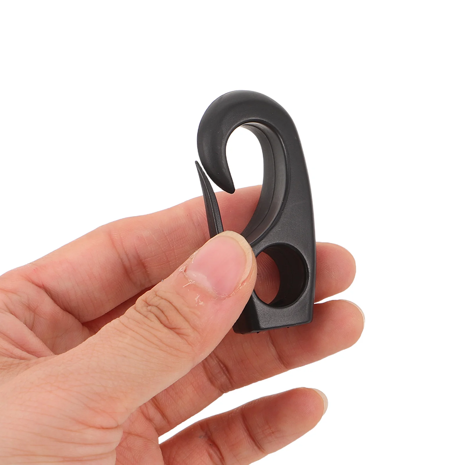 

12pcs Black Nylon Bungee Rope Hooks For Kayak Canoe Boat Lashing J Hooks Marine Deck Rigging Accessories Elastic Cord Terminal