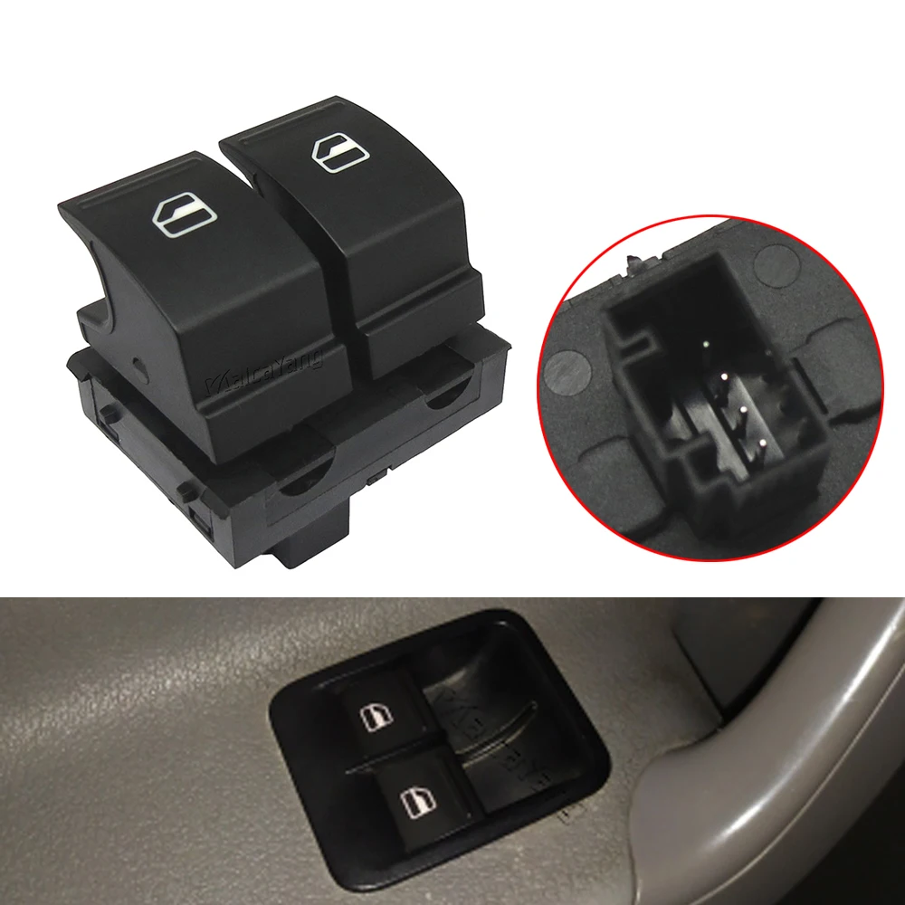 Electric Window Switch Lift Button For VW Golf MK5 Caddy 2K EOS Passat B6 Jetta Car Accessories 2K0959857 1K3959857A