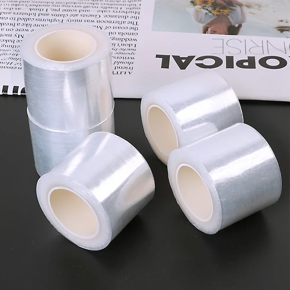 1-10Roll Eyebrow Clear Wrap Cover Preservative Film Tattoo Film Permanent Makeup For Tattoo Lashes Lip Transparent Film Supplies