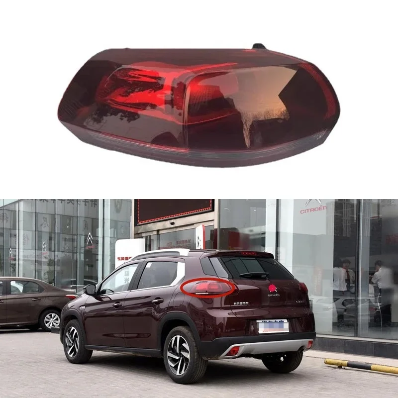 

For Citroen C3-XR 2015 2016 2017 2018 2019 Car Accessories Rear Outside Tail Light Assembly Stop Lights Parking Lamp Rear lamp