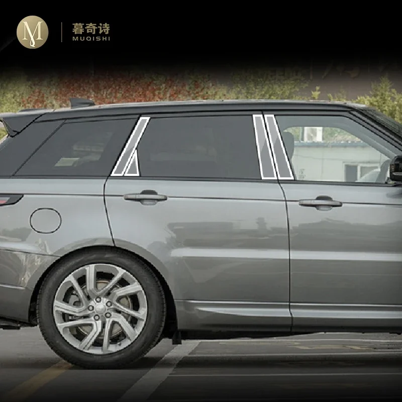 

For Land Range Rover Sport 2019-2023 Car Exterior Car window pillar Anti-scratch TPU Protective film Anti-scratch Repair