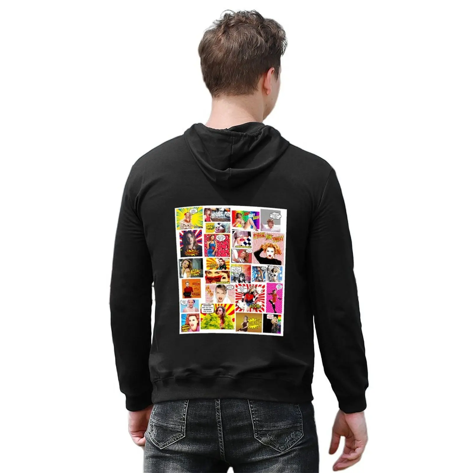 كايلي مينوغ..... Even MORE POW Wow K30 هوديي ملابس شتوية للرجال تي شيرت بقلنسوة جرافيك #6