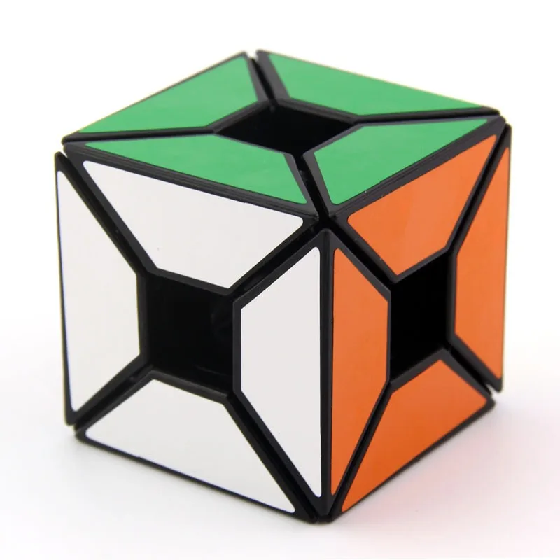 LanLan 2x2 X Void Hollow Magic Cube Cubo Magico Edge Only Professional Speed Puzzle Antistress Educational Toys For Children