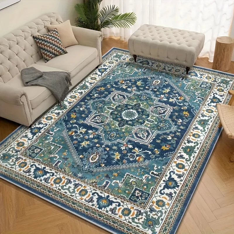 Advanced Sense Large Rugs for Living Room Decoration Home Bedroom Rug Classical Entrance Door Mat Washable Fashion and Beautiful