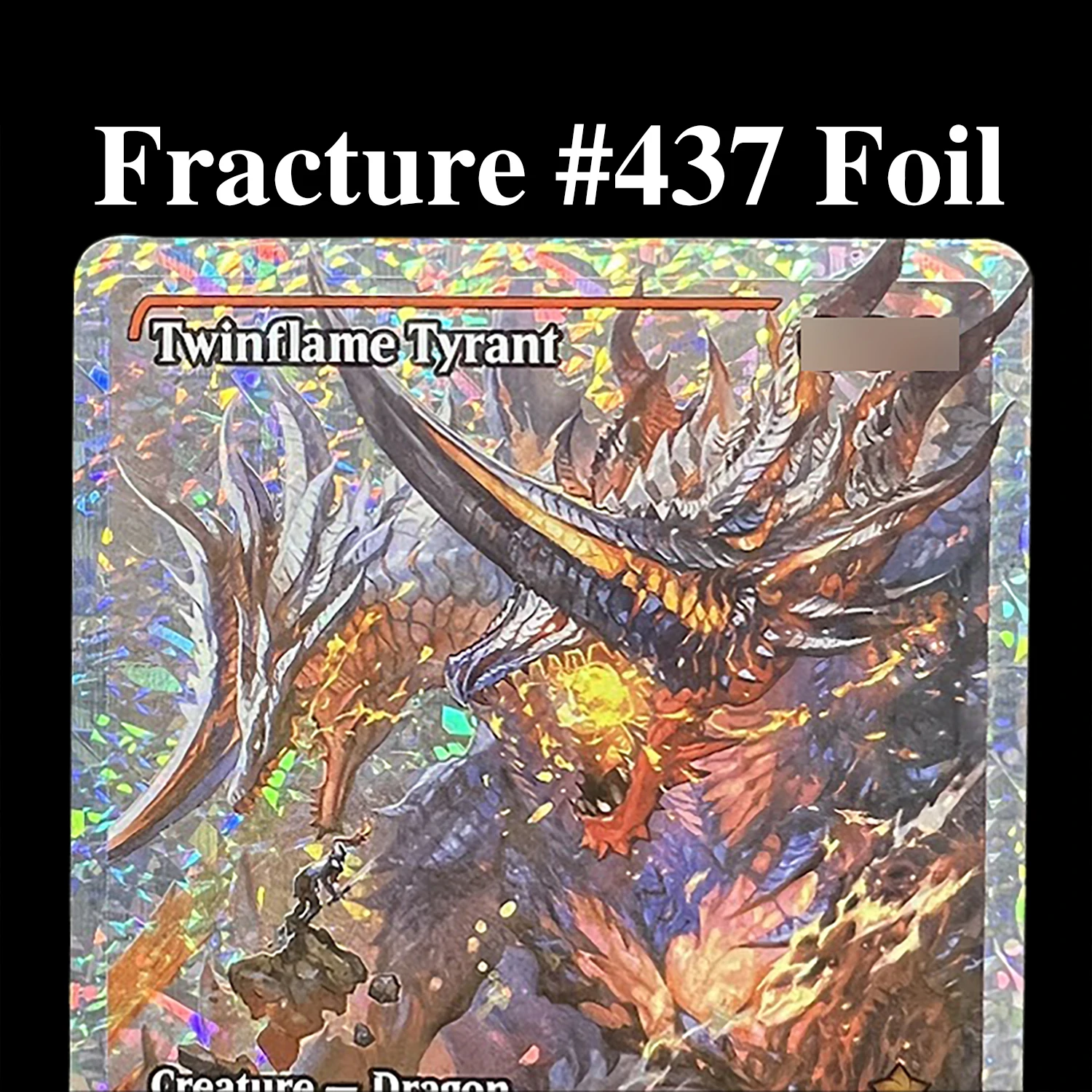 

Bodard Game Cards BL Fracture Foil Holographic Twinflame Tyrant FDN Foil Llanowar Elves DFT Collection Cards TCG For Home Play