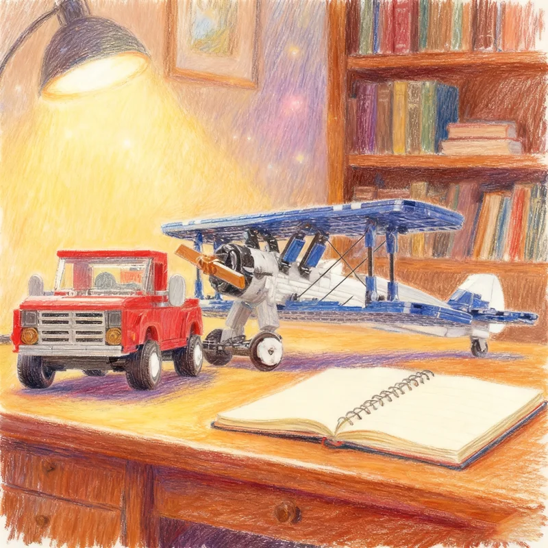 

644pcs MOC Grandpa S Biplane BDP 9 Model Building Christmas Gift Blocks Toys Architecture Assemble DIY Education Creative Idea