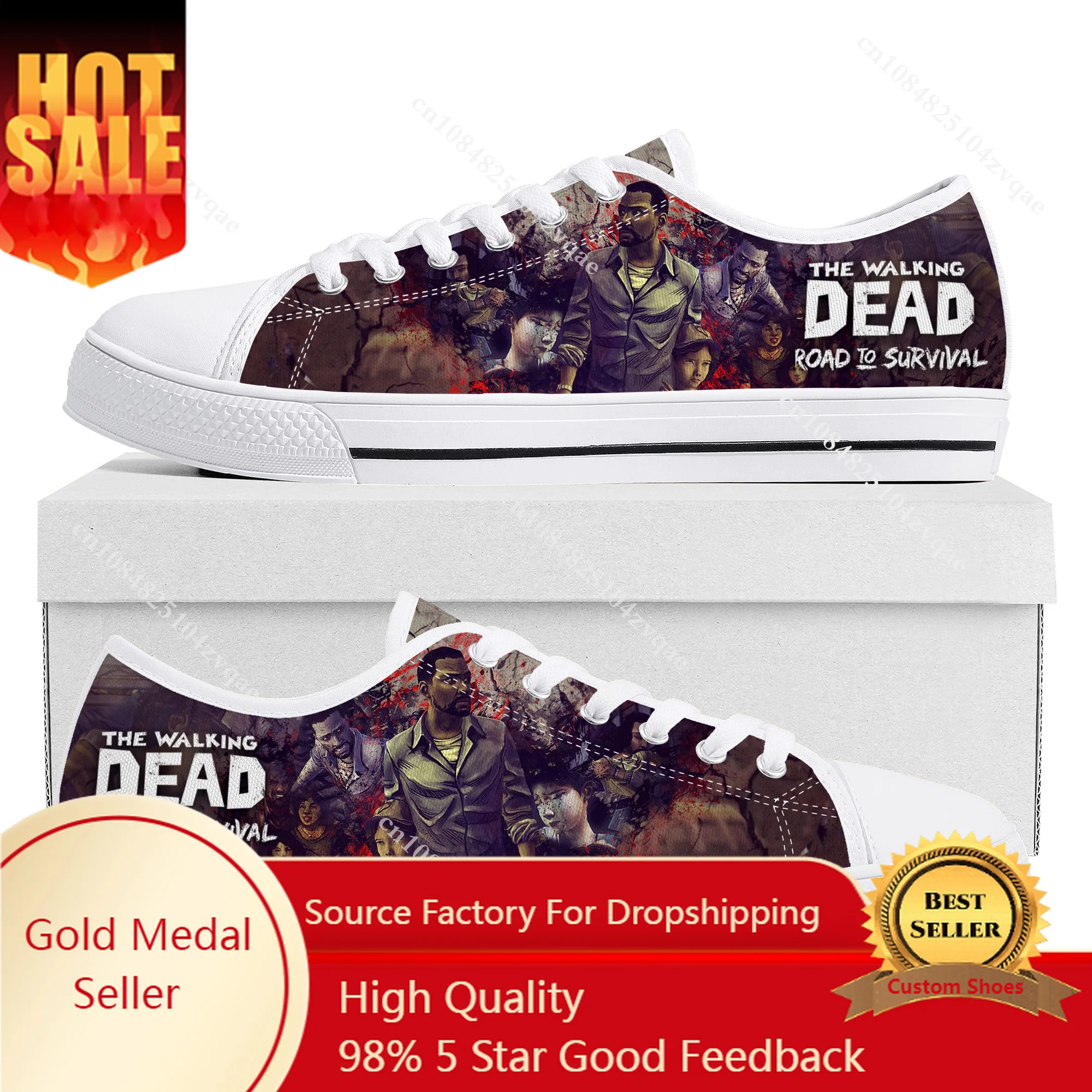 the-walking-dead-low-top-sneakers-cartoon-game-women-men-teenager-high-quality-canvas-sneaker-couple-fashion-custom-built-shoes