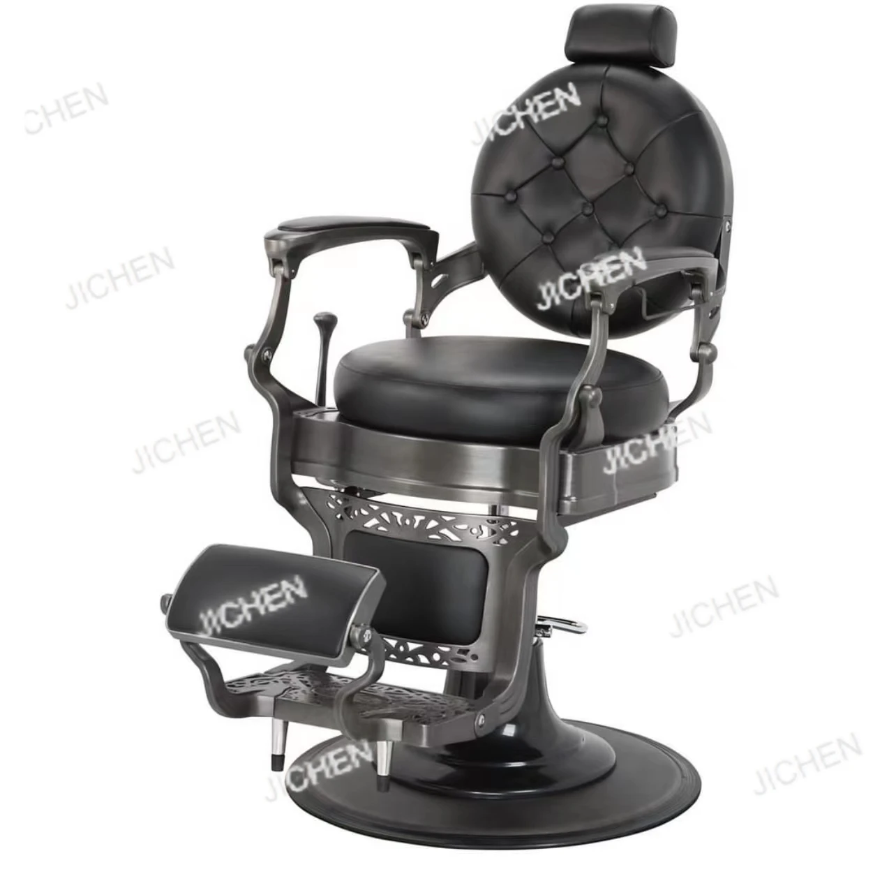 

Black Antique Barber Chair Barber Shop Barber Supplies and Supplies