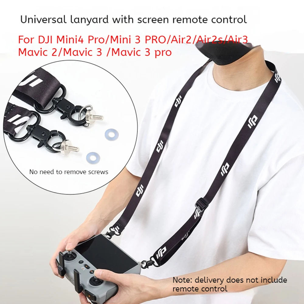 

For DJI Remote Controller with Screen Strap For DJI MINI 3 Pro /Air 3 Universal RC/RC 2/RC PRO Remote Control with Screen