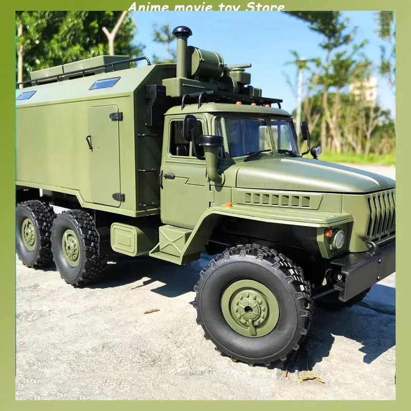 Wplb-36 Ural Command & Communication Vehicle Rc Car 6wd Remote Control Car Toy Model 6-Wheel Toy For Boys & Girls Birthday Gift