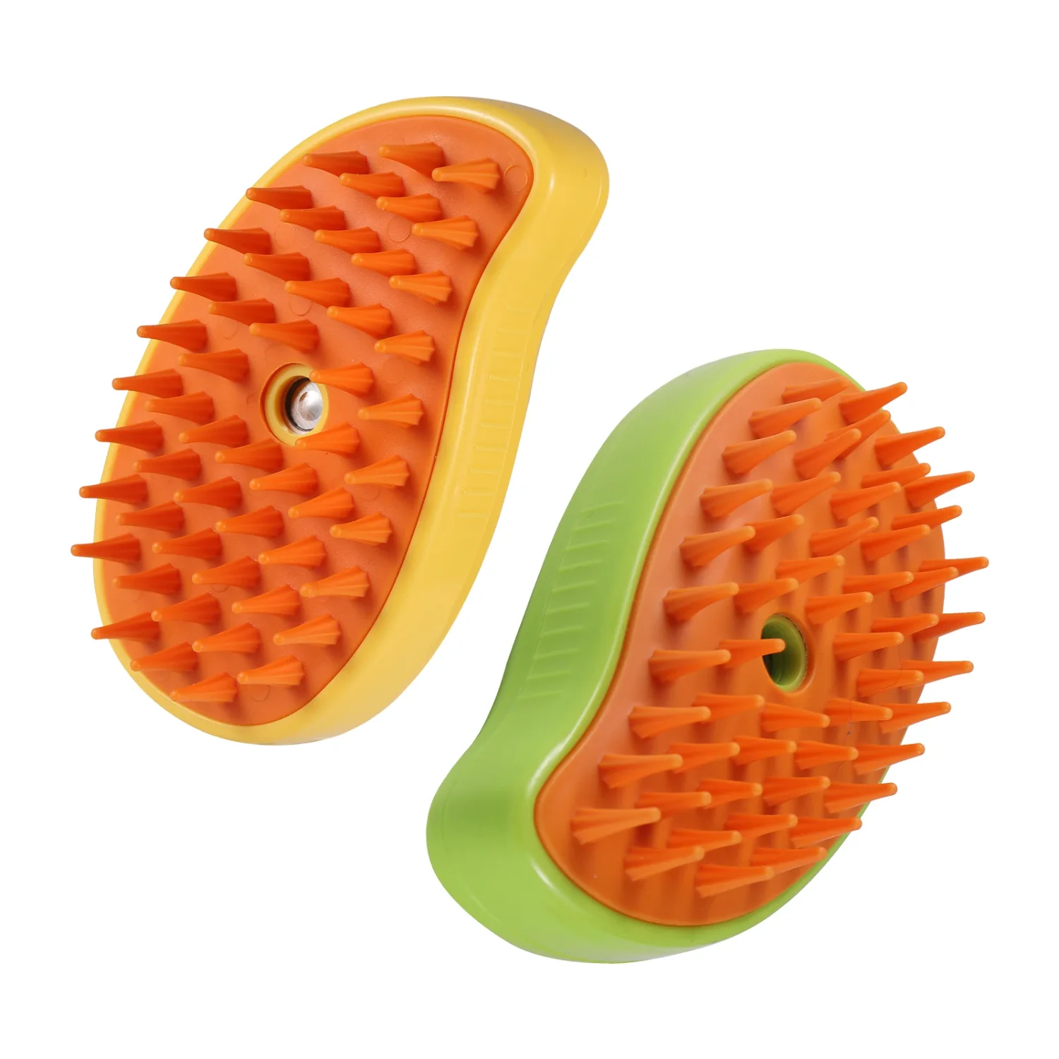 Cat Steam Brush  Spray Water Spray Kitten Pet Comb Soft Silicone Depilation Cats Bath Hair Brush Grooming Supplies 1Pc