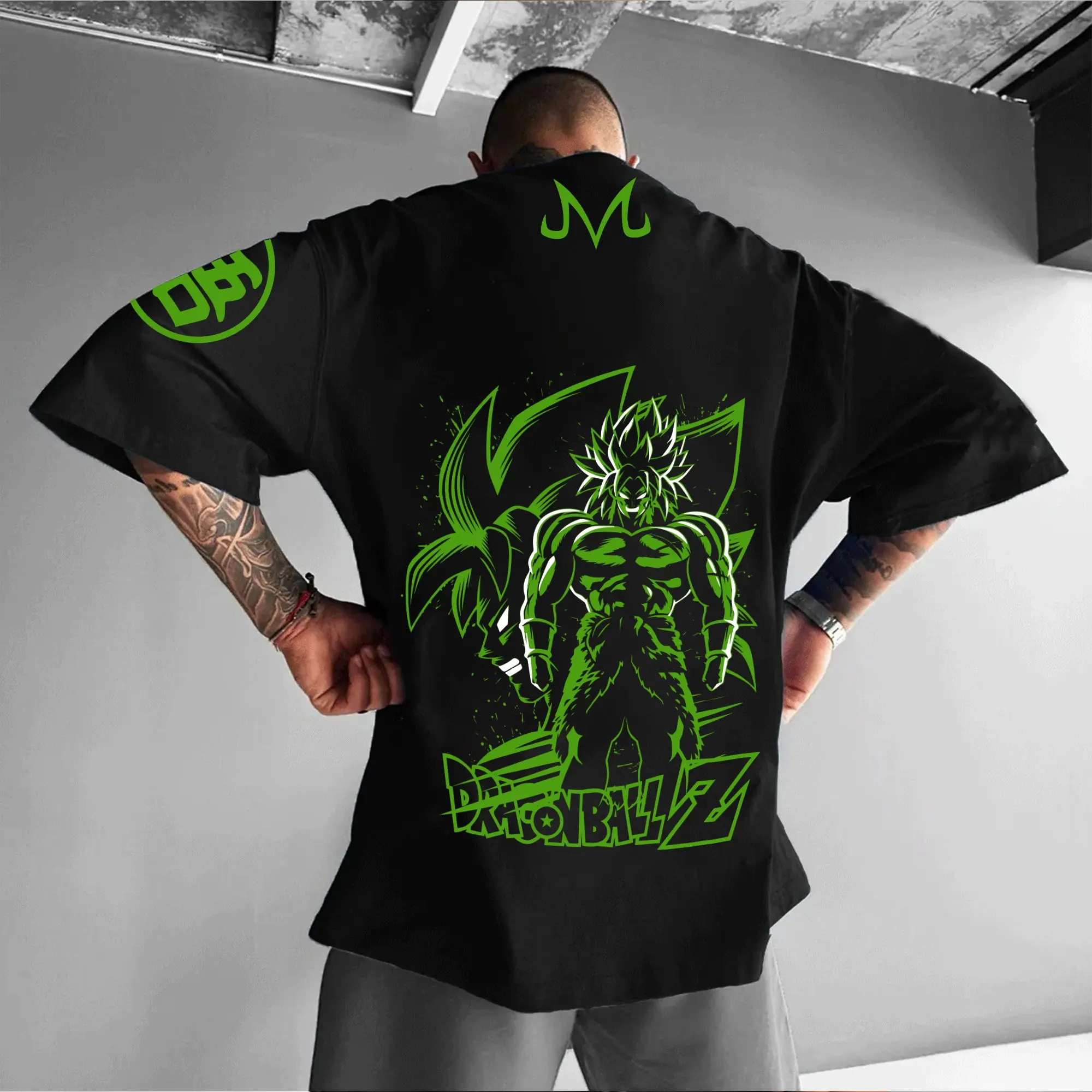 Dragon Ball Z Vegeta Anime Maglietta da uomo Estate Donna Manica corta Tee Streetwear Graphic Tops Casual Palestra Allenamento Abbigliamento da uomo