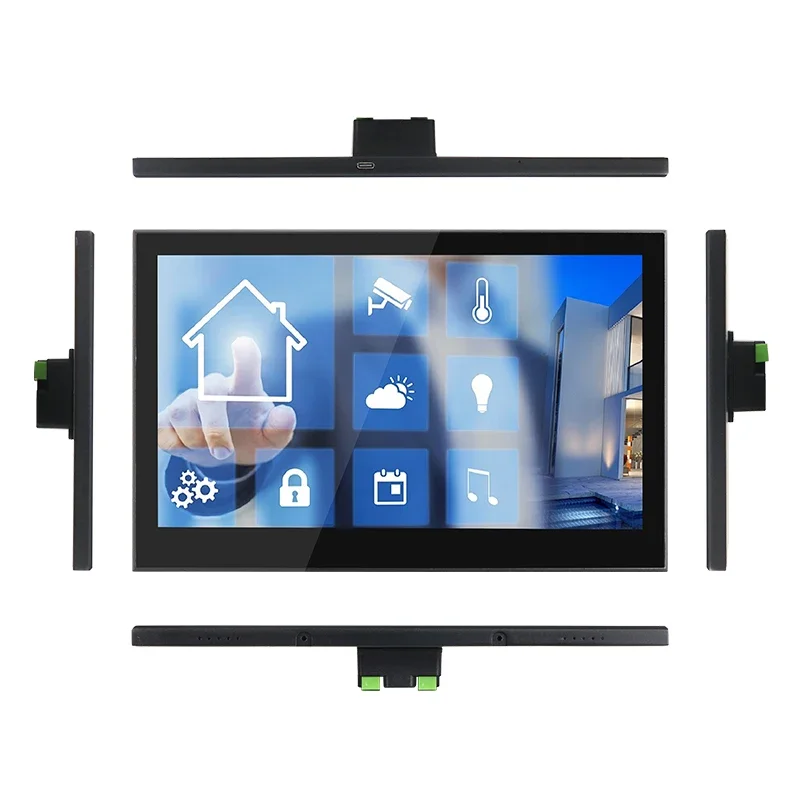 Portworld YC-SM116P Smart Home Monitoring System 11.6 Inch IPS Screen Touch Control Panel Flush Mount With RS485