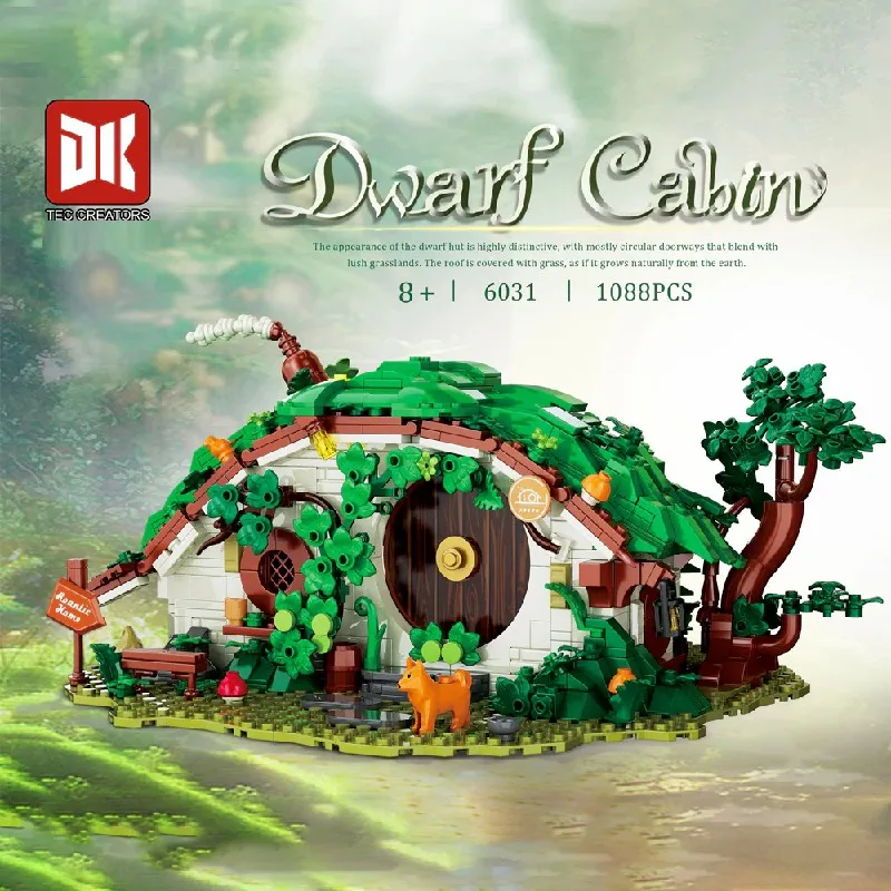  1088 قطعة مجموعات مباني منزل القزم الصغير مدينة العمارة وحدات بنة التجمع أطقم منمذجة هدية الكبار #1