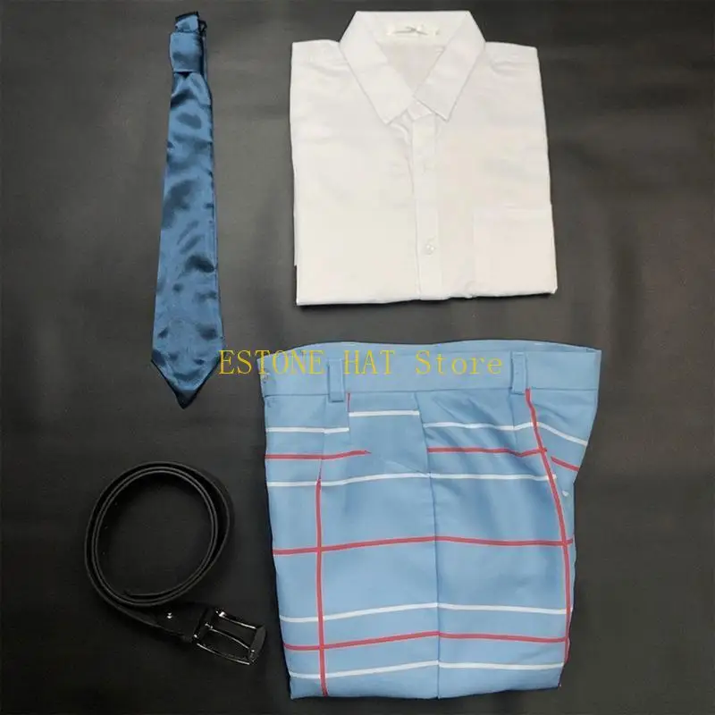 

49MF Japanese Anime Cosplay Outfits School Uniform Shirt Skirt Pants Halloween Suit