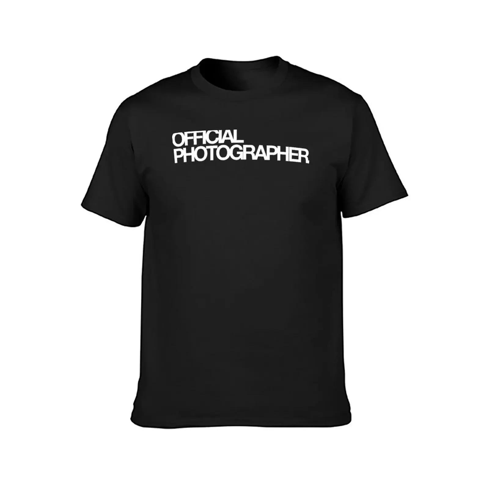 Official Photographer T-Shirt graphic shirts graphic t shirts men workout shirt