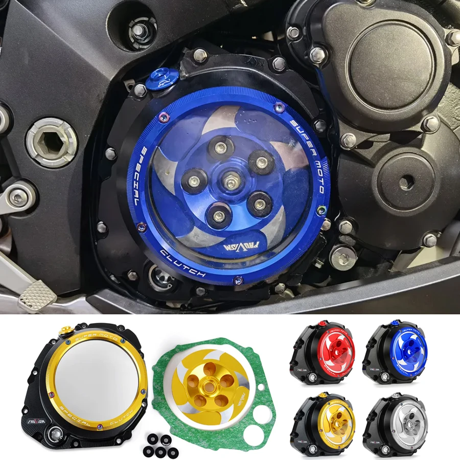 

Clear Clutch Cover For Suzuki GSXS1000 GSXS1000F 2016 2017 / GSX-S1000 GSX-S1000F / GSX-S GSXS 1000 1000F