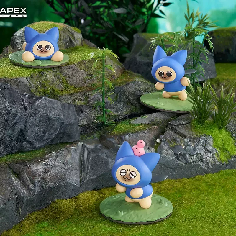 Original Monster Hunter Animations-Spiel Zubehör Spielzeug Felyne Anime Action-Modellfiguren Sammlung