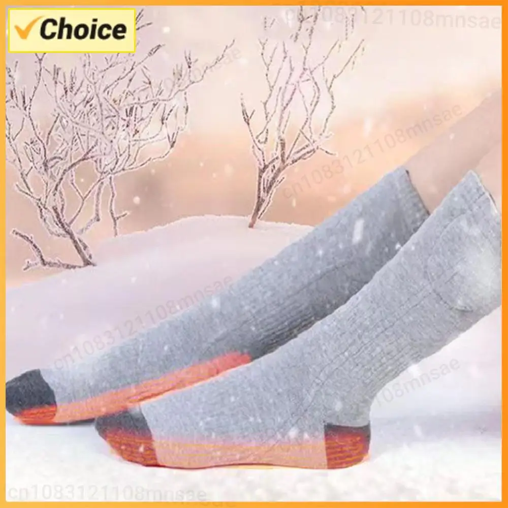 

Electric Heated Socks (No Battery) Cold-Proof Winter Warm Thermal Socks Fast Heating Warm Winter Socks for Outdoor Skiing Hiking