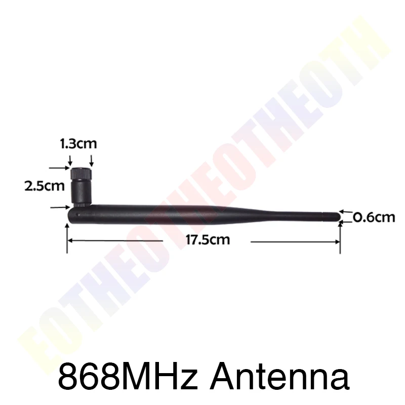 Eoth 5PC 868MHz Antenna 915MHz antena Lorawan lora 5dbi SMA Male female Connector 868 915 mhz antena GSM  21cm ipex 1 pigtail