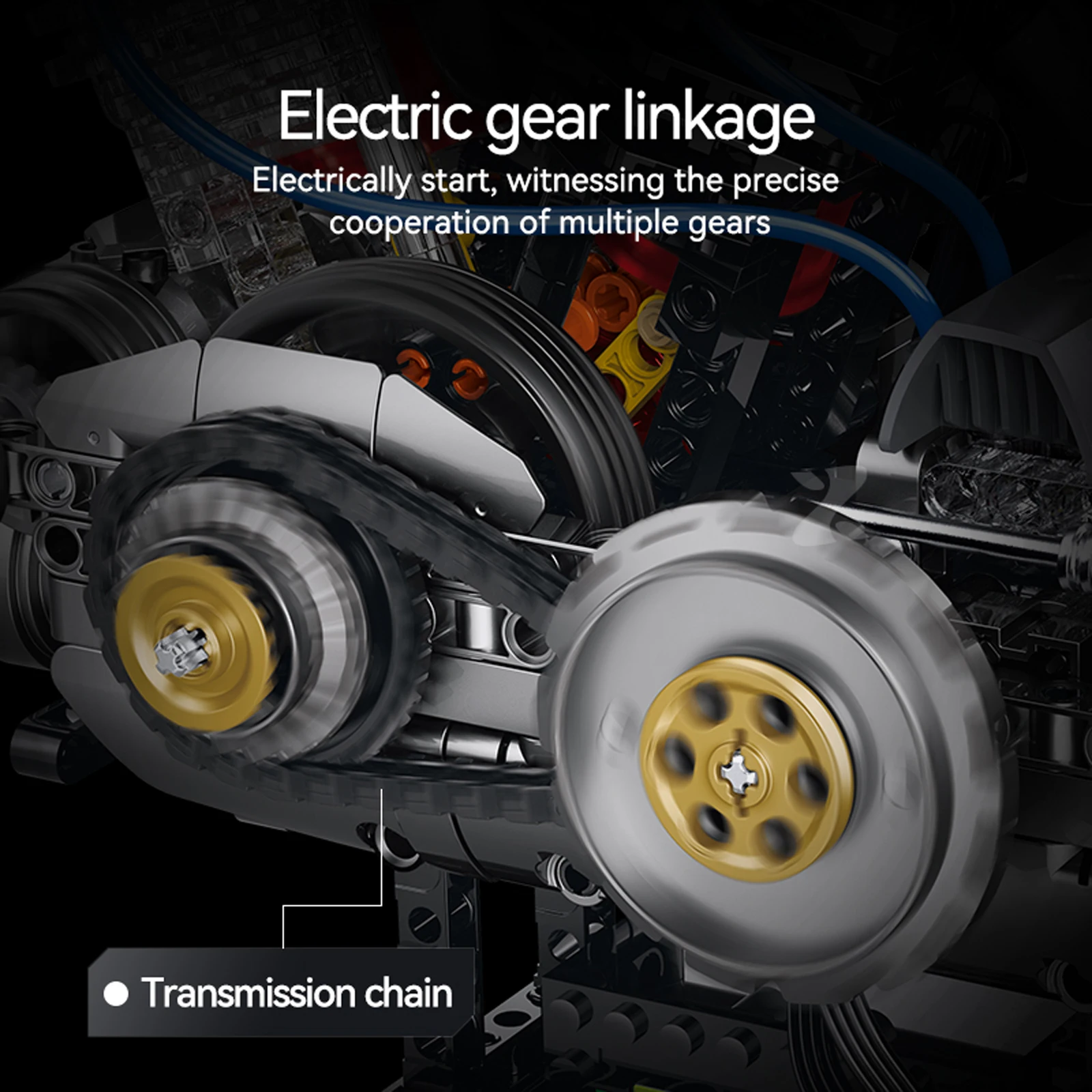 846 pçs clássico v2 pote tampa modelo de motor da motocicleta blocos de construção com kit tira led montado brinquedo ornamentos presentes bithday do miúdo