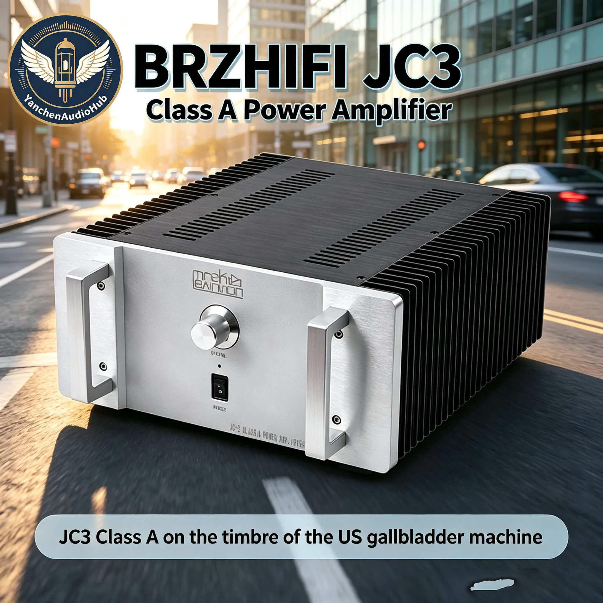 CHN 2027 BRZHIFI-JC3 Mark LEVINSON ML2 Power Amplifier Complete Machine on US Gallbladder Timbre Class A 25W