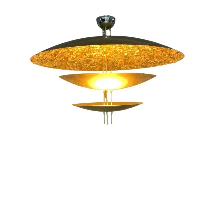 

Flying saucer chandelier villa hotel model room living room chandelier Xiaohongshu Internet celebrity creative chandelier