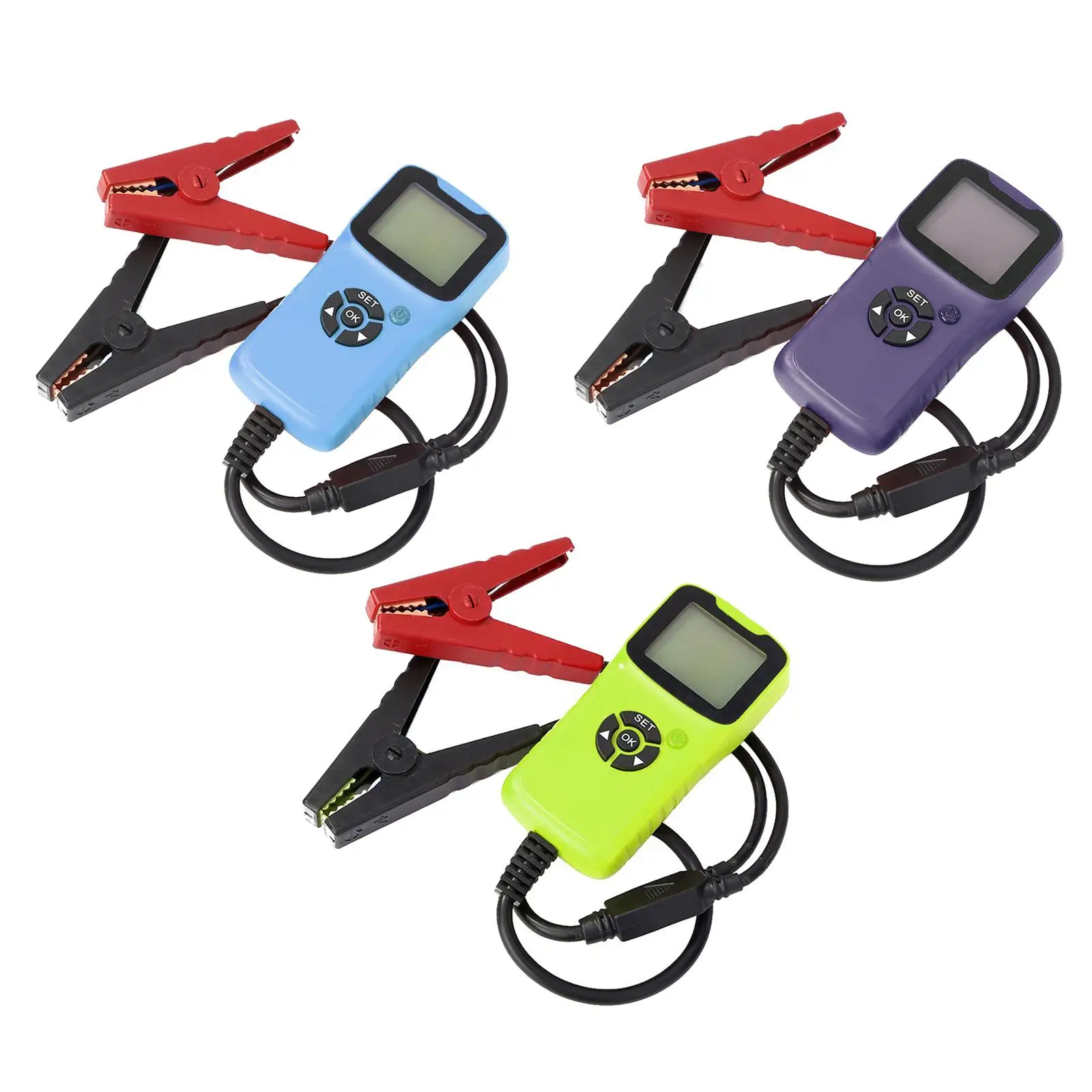 Professional Battery Tester Vehicle Load CCA Test Diagnostic Tools Electronic