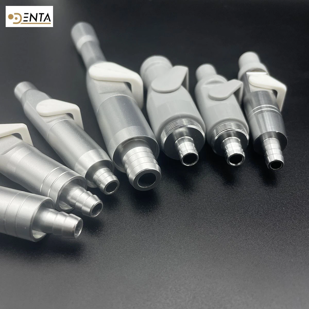 Univeral Detachable dental Aluminum Saliva Stong/Weak Suction Handle Tip Adaptor valve for dental unit/chair parts accessories