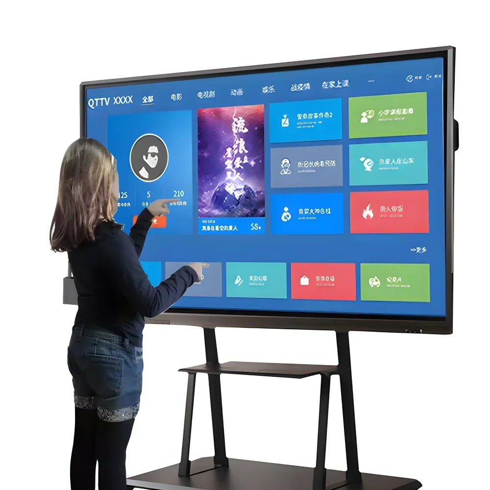 55 Inch Class/meeting Electronic Flat Whiteboard Interactive Digital Whiteboard Smart Flat Panel Education Screen