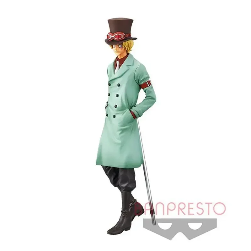 Bandai Original Anime Movie ONE PIECE DXF Sabo Rob Lucci STAMPEDE Banpresto THE GRANDLINE MEN Figure Model Toy Birthday Gifts