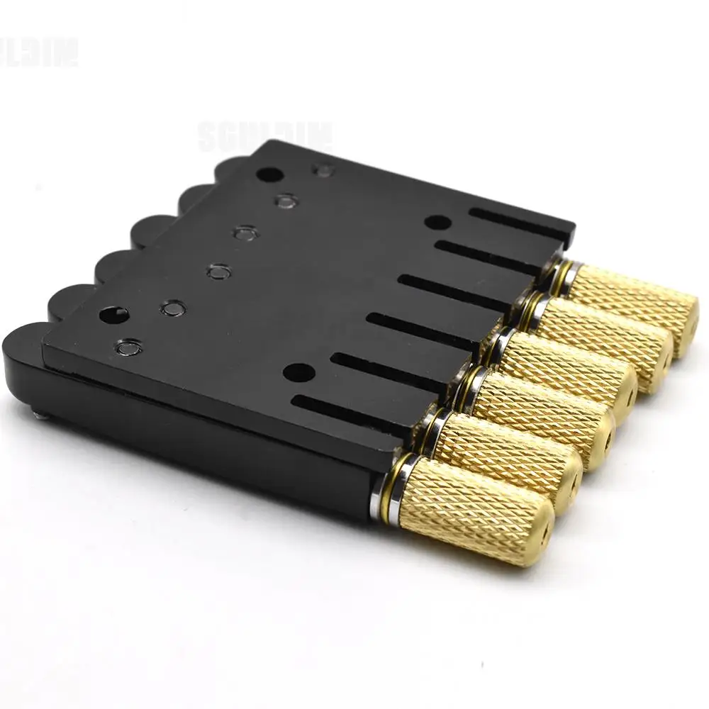 Metal Headless Guitar Bridge for Headless Guitar Musical Instrument Accessorie Metal Fixed 6 StringsElectric Guitar Bridge Parts