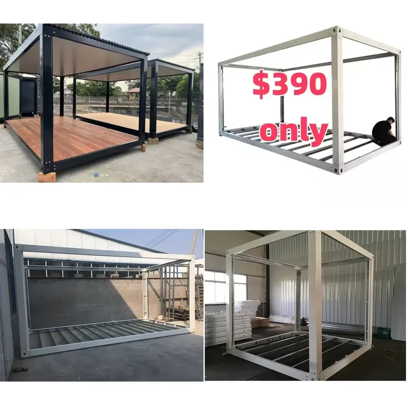 for Prefabricated Removable 20 Foot Steel Container House Frame Movable Small House Frame for Modular Homes